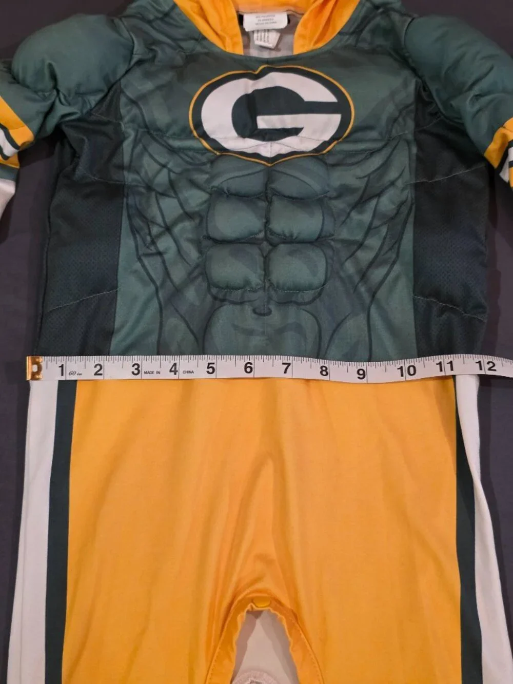 NFL Packers Boys 2T Football Player Costume